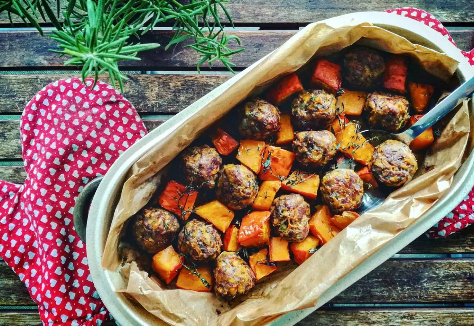 Masové kuličky s dýní